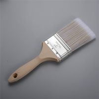 3inch vintage plastic handle paint brushes wall